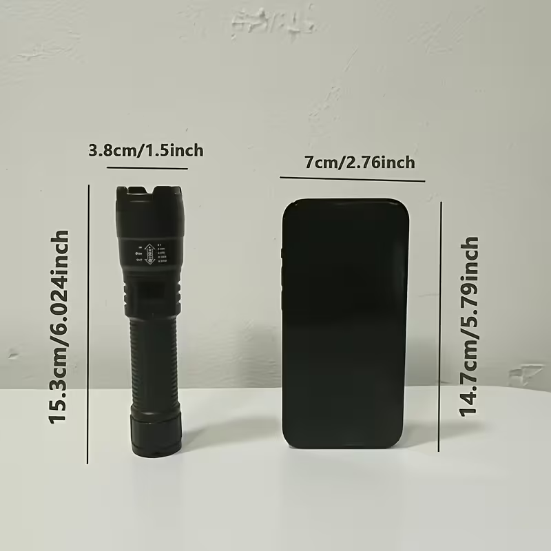 Set of 2 Rechargeable LED Torches