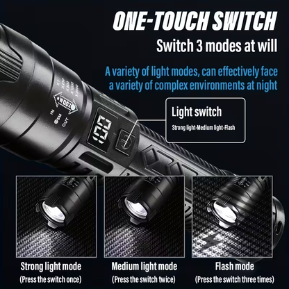 Set of 2 Rechargeable LED Torches