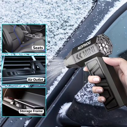 Turbocharged jet wireless snow blower