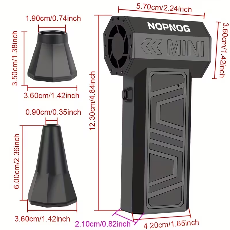 Turbocharged jet wireless snow blower