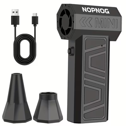 Turbocharged jet wireless snow blower