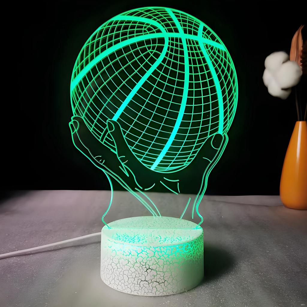 Basketball 3D Creative Desk Lamp