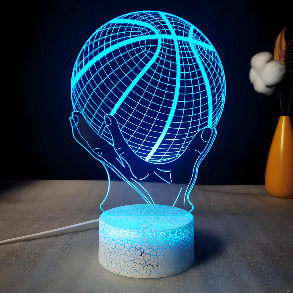 Basketball 3D Creative Desk Lamp