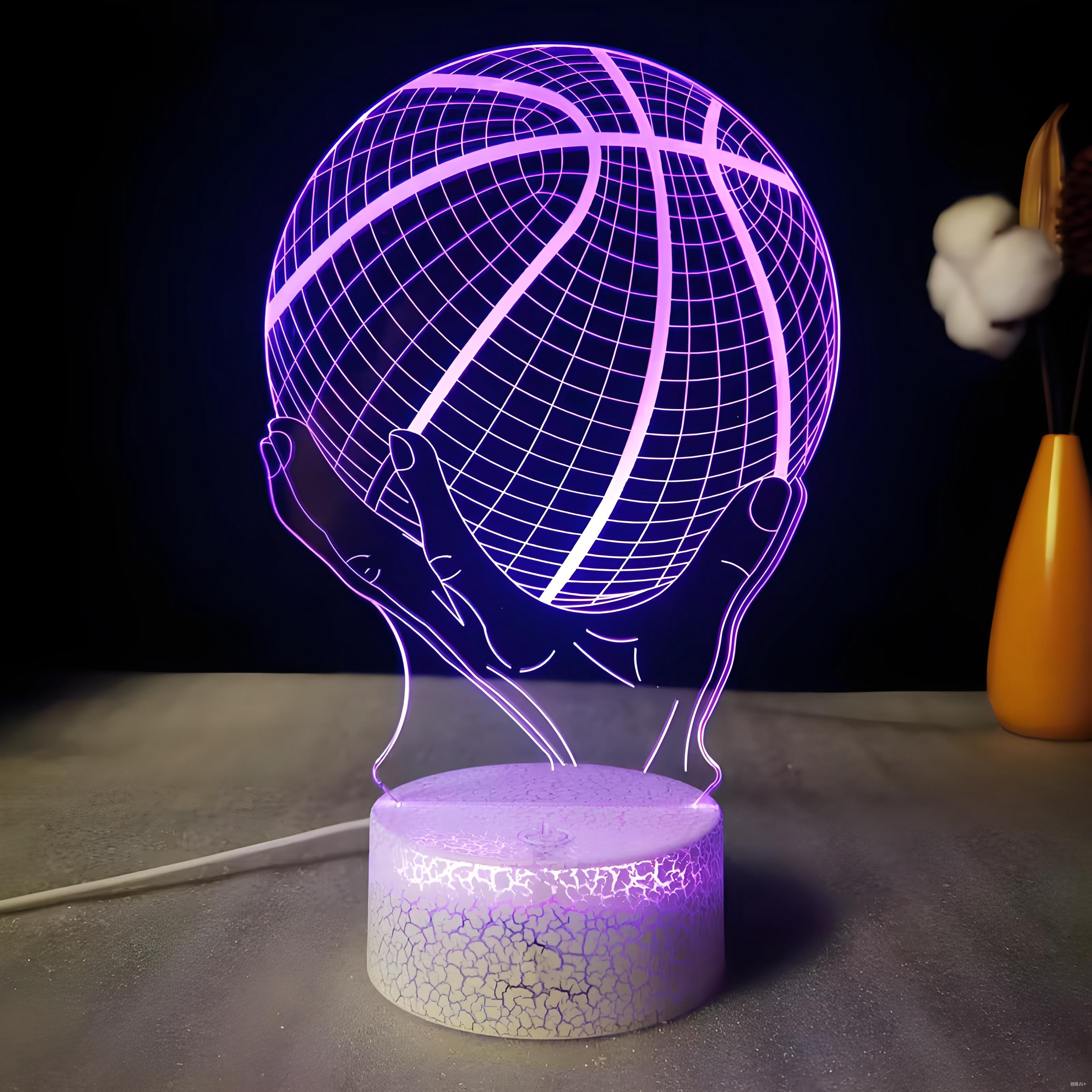 Basketball 3D Creative Desk Lamp