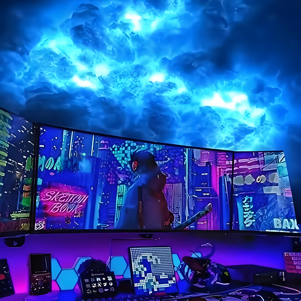 DIY Cloud Creative Night Light