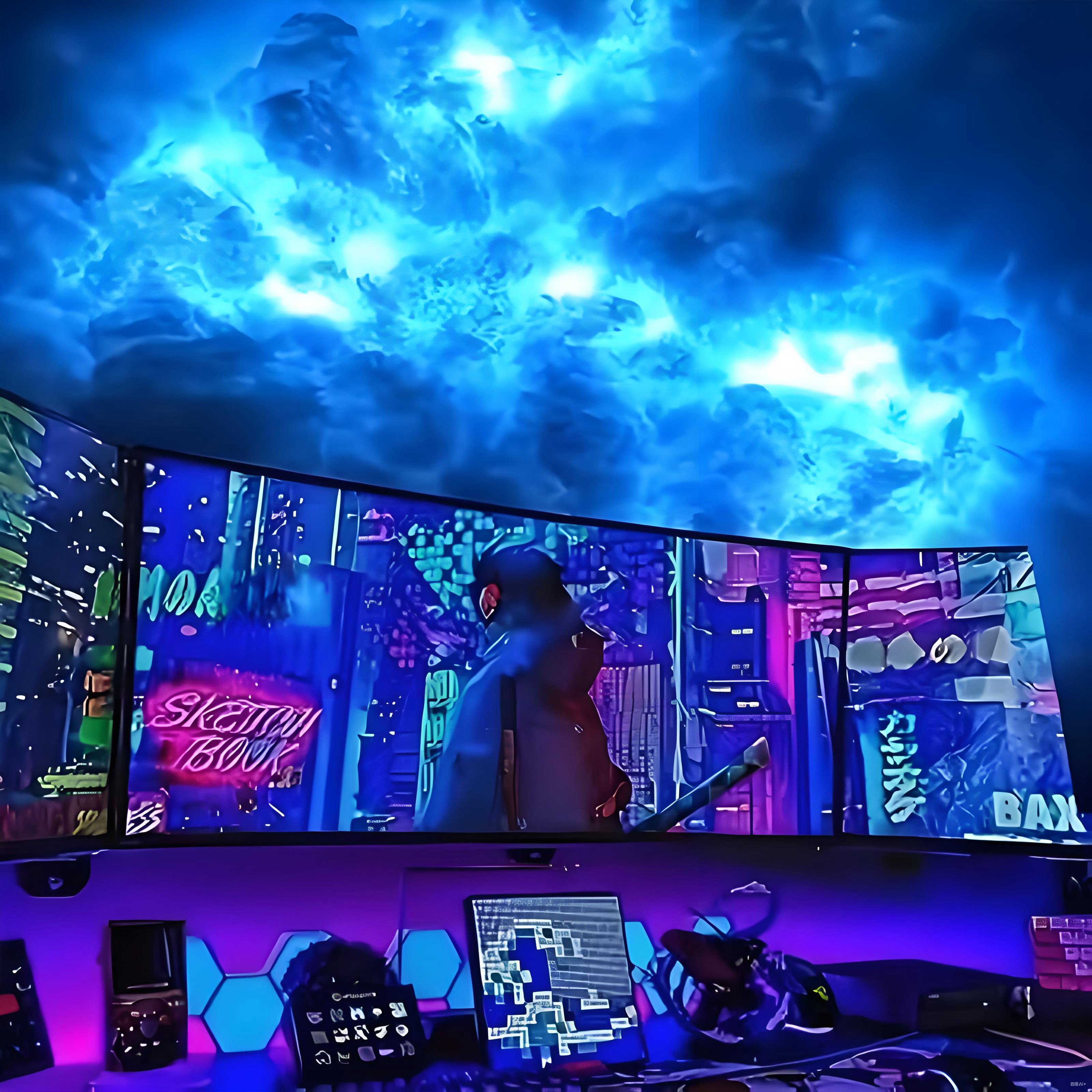 DIY Cloud Creative Night Light