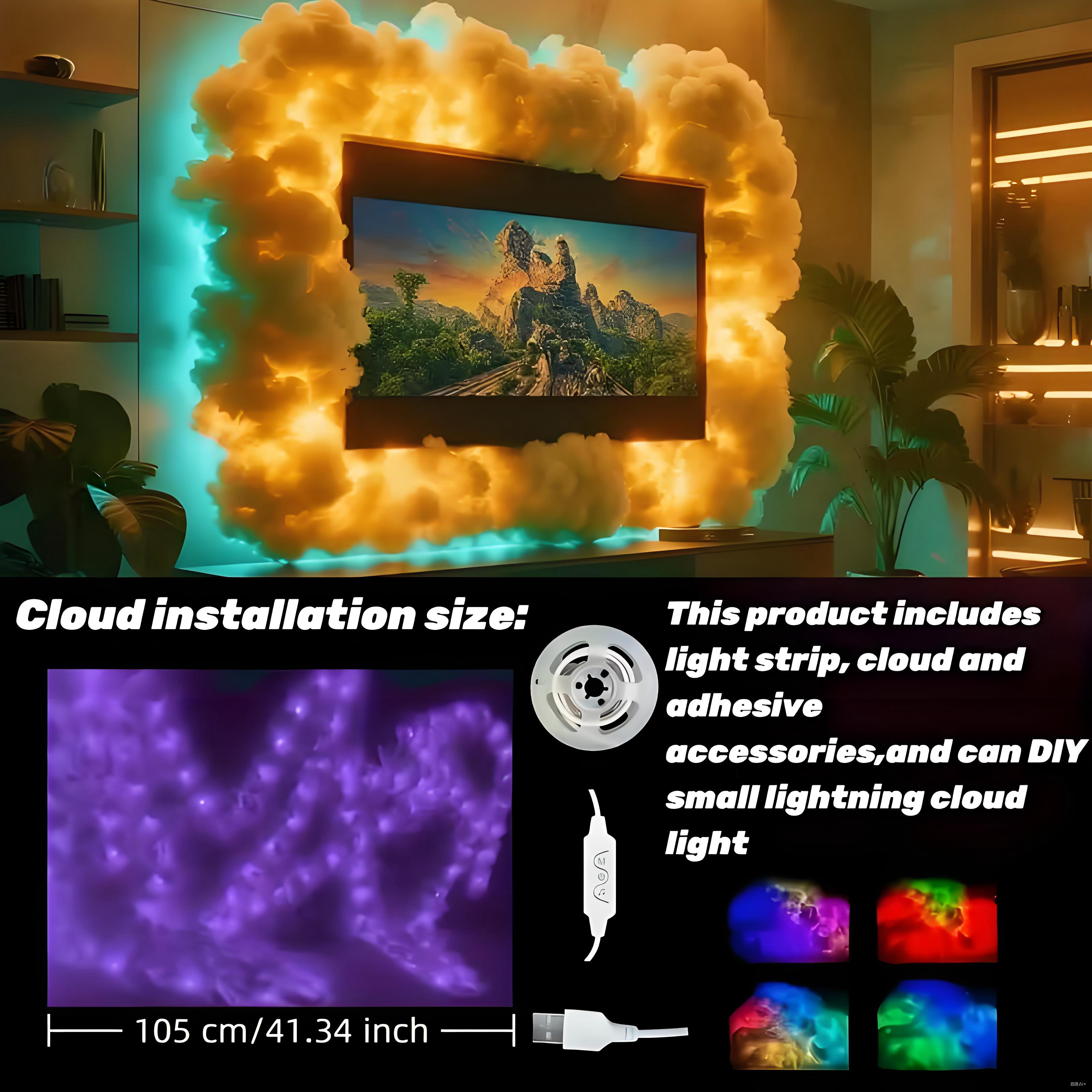 DIY Cloud Creative Night Light