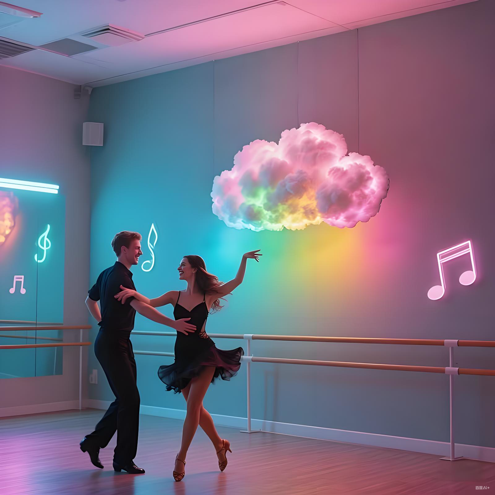 3D Cloud Ceiling Light