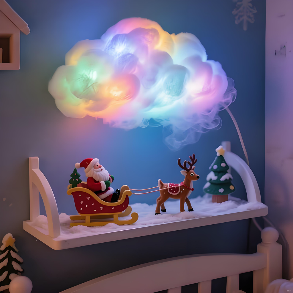 3D Cloud Ceiling Light