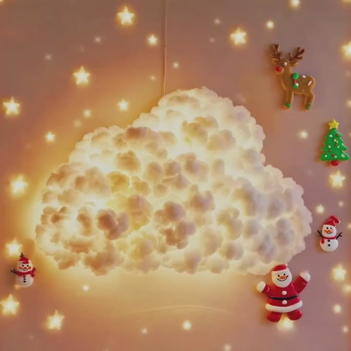 3D Cloud Ceiling Light